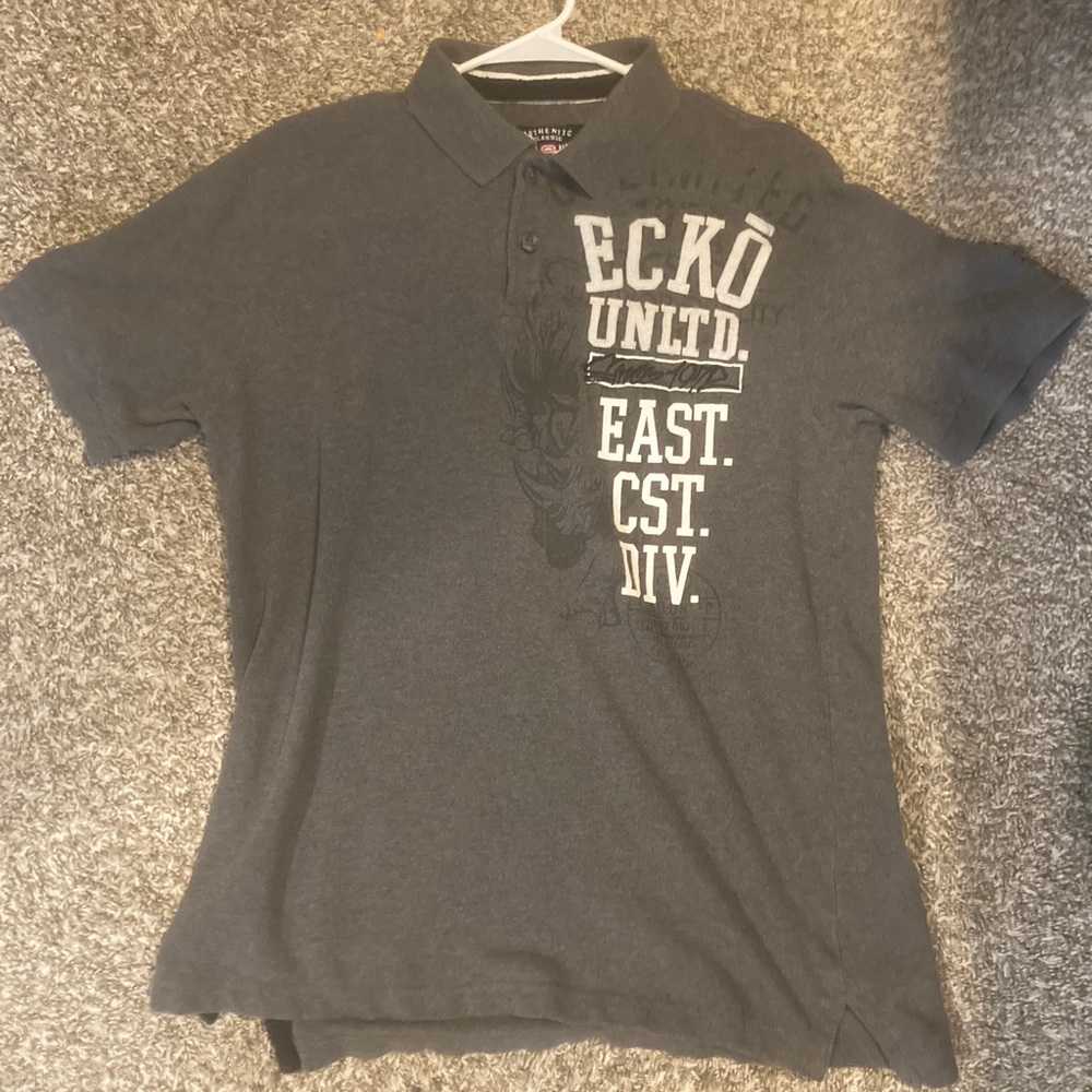 Ecko polo shirt grey